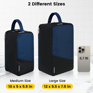 Foto 2 | Foto 2 | Neceser De Viaje Vorspack Para Hombre Resistente Al Agua  Color Azul Marino - Venta Internacional.