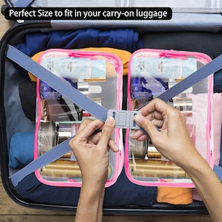 Foto 4 | Foto 4 | Bolsas Cosméticas Tbestmax Transparentes Portátiles Impermeables 10 Unidades - Venta Internacional.