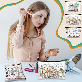 Foto 6 | Foto 6 | Bolsa De Maquillaje Reginary California Souvenir 12 Unidades Para Mujer - Venta Internacional.