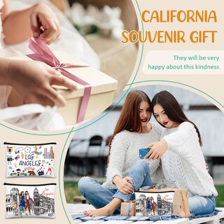 Foto 7 | Foto 7 | Bolsa De Maquillaje Reginary California Souvenir 12 Unidades Para Mujer - Venta Internacional.