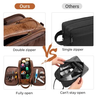 Foto 4 | Foto 4 | Neceser Elviros Tamaño Grande Para Viaje Afeitado Para Hombre - Venta Internacional.