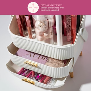 Foto 5 | Foto 5 | Organizador De Maquillaje Paris Hilton Con Tapa Blanca - Venta Internacional.