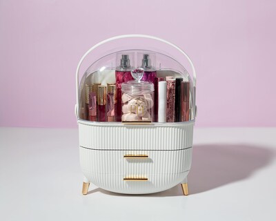 Foto 7 | Foto 7 | Organizador De Maquillaje Paris Hilton Con Tapa Blanca - Venta Internacional.