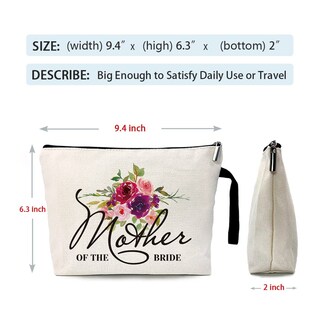 Foto 4 | Foto 4 | Bolsa De Cosméticos Zhantuone Mother Of The Bride Wedding White - Venta Internacional.
