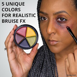 Foto 3 | Foto 3 | Maquillaje Bruise Wheel Mehron Pro Fx 5 Color Para Efectos Especiales - Venta Internacional.