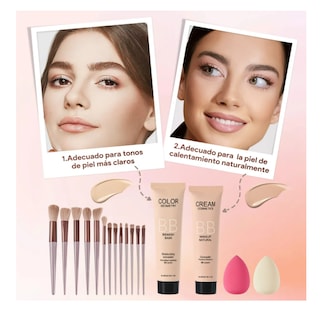 Foto 4 | Foto 4 | Kit De Maquillaje Profesional Completo Para Principiante
