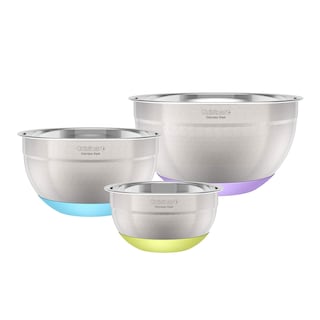 Foto 3 | Foto 3 | Cuencos Para Mezclar Cuisinart De Acero Inoxidable De 1 5 L 3 L Y 5 L 3 Piezas - Venta Internacional.