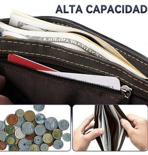Foto 4 | Foto 4 | Cartera Elegante De Hombre Xtellar - Monedero Premium Multifuncional En Negro