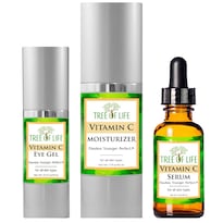 Set De Cuidado De La Piel Tree Of Life Con Vitamina C  Crema Hidratante Y Gel Para Ojos - Venta Internacional.