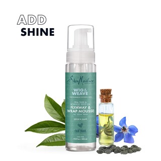 Foto 6 | Foto 6 | Mousse Para Peinar Sheamoisture Aceite De Árbol De Té Y Semillas De Borraja 220 Ml - Venta Internacional.