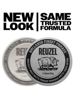 Foto 2 | Foto 2 | Pomada Reuzel Concrete Matte Strong Hold Soluble En Agua - Venta Internacional.