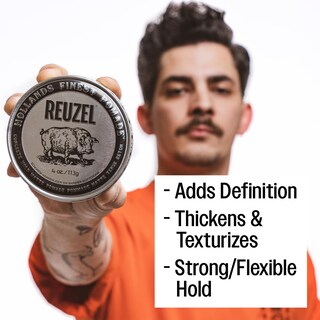 Foto 7 | Foto 7 | Pomada Reuzel Concrete Matte Strong Hold Soluble En Agua - Venta Internacional.