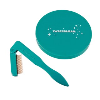 Foto 1 | Foto 1 | Set De Espejo Y Peineta Tweezerman Majestic Turquesa - Venta Internacional.