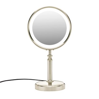 Foto 1 | Foto 1 | Espejo De Maquillaje Conair Reflections Iluminado Por Led 1x/10x En Níquel Satinado - Venta Internacional.
