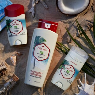 Foto 3 | Foto 3 | Desodorante Old Spice Fiji Sin Aluminio Para Hombre  90 Ml (paquete De 3) - Venta Internacional.