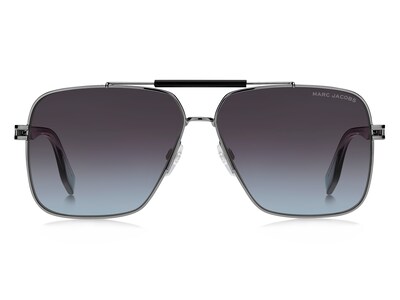Foto 3 | Foto 3 | Lente De Sol Marc Jacobs Marc 716/s Color Gris Forma Cuadrado Doble Puente