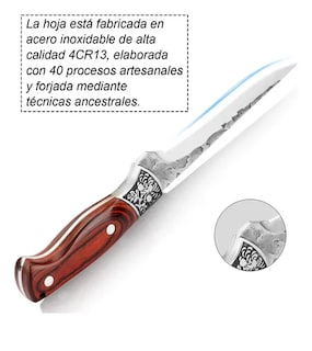 Foto 2 | Foto 2 | Cuchillos Cocina Xtellar Acero De Cuchillo Deshuesador Cuchillo Chef