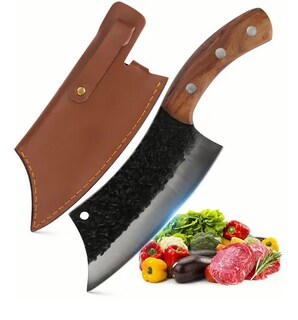 Foto 1 | Foto 1 | Cuchillo Chef  Xtellar De Cocina Profesional De Acero Forjado A Mano