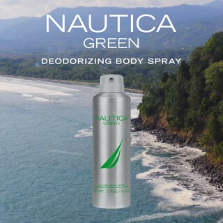 Foto 3 | Foto 3 | Spray Corporal Desodorizante Nautica Color Green Woody 180 Ml Para Hombre - Venta Internacional.