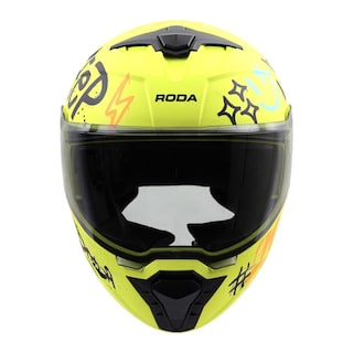 Foto 3 | Foto 3 | Casco Roda Booster Amarillo Mt Caprack Mica Humo Aba Svs