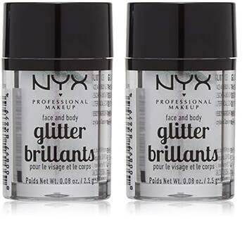 Foto 1 | Foto 1 | Hielo Facial Y Corporal Glitter Nyx Professional Makeup (paquete De 2) - Venta Internacional.