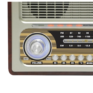 Foto 2 | Foto 2 | Altavoz Bluetooth Supersonic Sc-1198bt Vintage Retro - Venta Internacional.