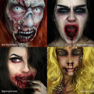 Foto 2 | Foto 2 | Maquillaje Fake Blood Mehron Stage Blood Comestible 270 Ml Venoso Oscuro - Venta Internacional.