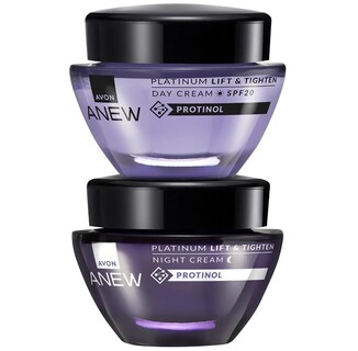 Foto 1 | Foto 1 | Set Para El Cuidado De La Piel: Crema De Día Y Crema De Noche Avon Anew Platinum - Venta Internacional.