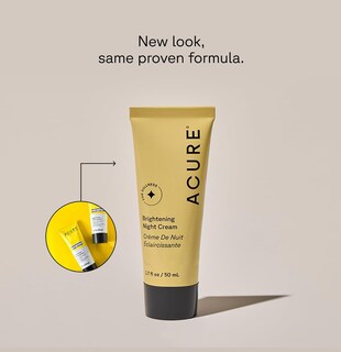 Foto 2 | Foto 2 | Crema De Noche Acure Brightening 50 Ml 100% Vegana Con Aceite De Argán - Venta Internacional.