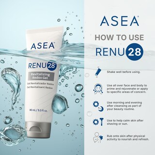 Foto 6 | Foto 6 | El Gel Para El Cuidado De La Piel Asea Renu28 Redox 90 Ml Mejora La Elasticidad - Venta Internacional.