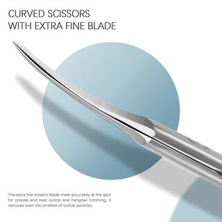 Foto 3 | Foto 3 | Tijeras Para Cutículas Bezox De Acero Inoxidable Curvado Extrafino - Venta Internacional.