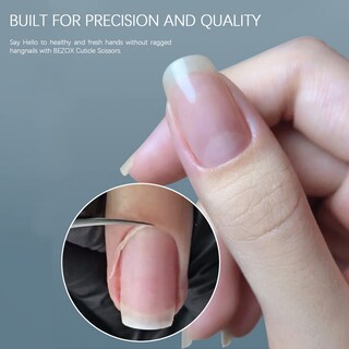 Foto 5 | Foto 5 | Tijeras Para Cutículas Bezox De Acero Inoxidable Curvado Extrafino - Venta Internacional.