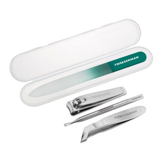 Foto 1 | Foto 1 | Set De Cuidado De Uñas Tweezerman Emerald Shimmer Con Cortaúñas Y Lima - Venta Internacional.