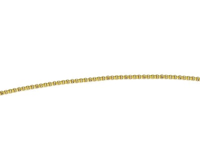 Foto 4 | Foto 4 | Gargantilla Cruz Bolitas 45cm Horoz Chapa De Oro 18k Ch111