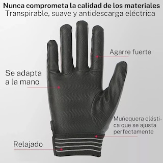 Foto 4 | Foto 4 | 1 Par De Guantes Aislantes Eléctricos De Alto Voltaje Talla S Negros ''