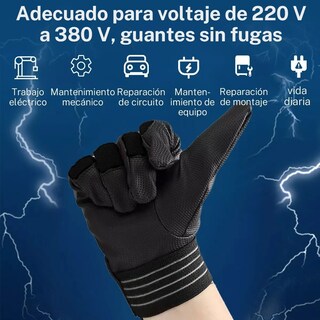 Foto 2 | Foto 2 | 1 Par De Guantes Aislantes Eléctricos De Alto Voltaje Talla S Negros ''