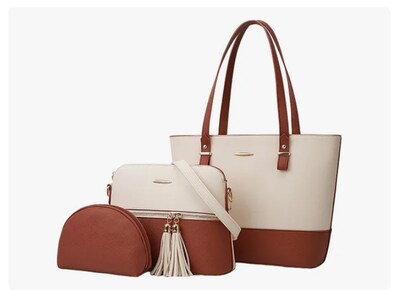 Foto 1 | Foto 1 | Set 3 Bolsas Bandolera Xtellar Mujer Cosmetiquera Cartera Crossbody