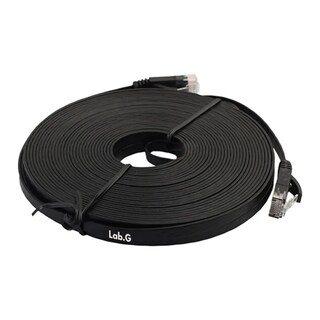 Foto 1 | Foto 1 | Cable Red Lab.gplano Categoria 6 Cat6 Rj45 Utp Ethernet 30 Metros Negro