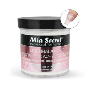 Foto 2 | Foto 2 | Polvo Acrílico Mia Secret Multi Balance Natural Pink 120ml - Venta Internacional.