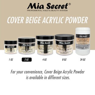 Foto 6 | Foto 6 | Polvo Acrílico Mia Secret Cover Beige 60 Ml (paquete De 1) - Venta Internacional.