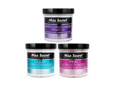 Foto 1 | Foto 1 | Set De Polvos Acrílicos Mia Secret Pink Clear White 120 Ml - Venta Internacional.