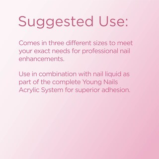 Foto 5 | Foto 5 | Polvo Con Núcleo Acrílico Young Nails Autonivelante Transparente 45 G - Venta Internacional.