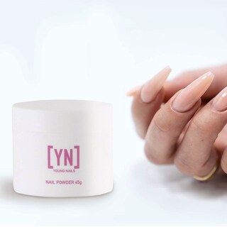 Foto 5 | Foto 5 | Polvo Con Núcleo Acrílico Young Nails Autonivelante 45 G Xxx Blanco - Venta Internacional.