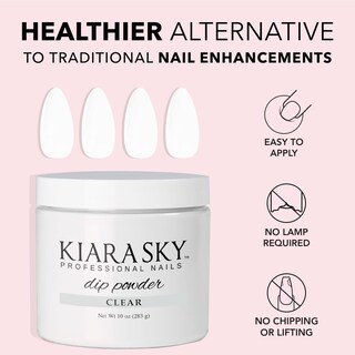 Foto 5 | Foto 5 | Recambio De Polvo Para Inmersión Kiara Sky Essentials 300 Ml Transparente - Venta Internacional.