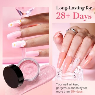 Foto 3 | Foto 3 | Set De Uñas Azurebeauty Pink Dip Powder 6 Colores Con Kit De Inicio - Venta Internacional.