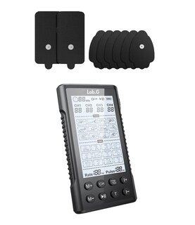 Foto 1 | Foto 1 | 4 Canales Electroestimulador Muscular Tens Ems Recargable Negro