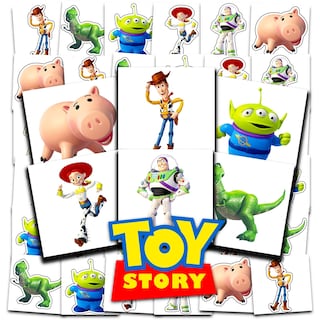 Foto 1 | Foto 1 | Tatuajes Temporales Disney Toy Story 72 Unidades Para Fiestas Infantiles - Venta Internacional.