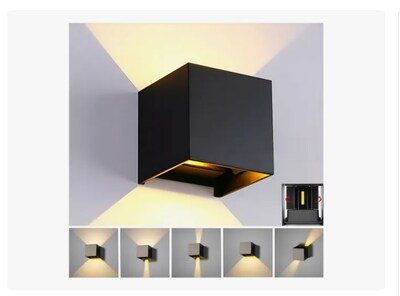 Foto 1 | Foto 1 | Lámpara De Pared Led De 6w Impermeable Foco Flotante