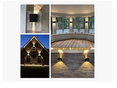 Foto 2 | Foto 2 | Lámpara De Pared Led De 6w Impermeable Foco Flotante