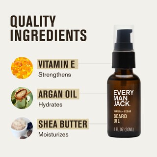 Foto 5 | Foto 5 | Aceite Para Barba Every Man Jack Con Fragancia De Vainilla Y Cedro 30 Ml 2 Unidades - Venta Internacional.